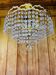 Vintage chandelier with pendants