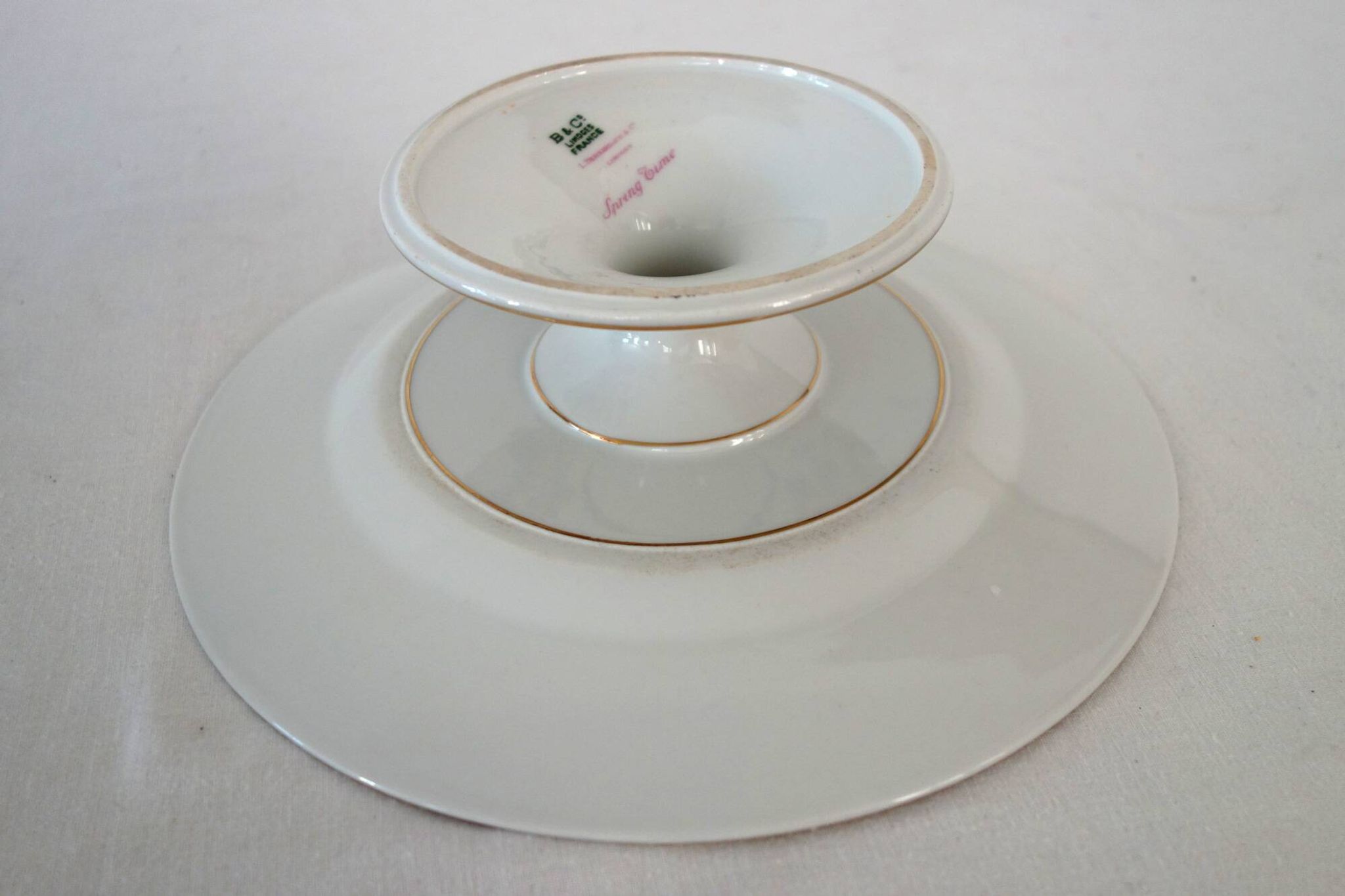 Compotier vintage Bernardaud vers 1930