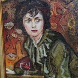 Tableau hommage à Toulouse Lautrec