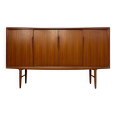 1960s Vintage Danish Mid-Century Teak Highboard Axel Christensen ACO Møbler
