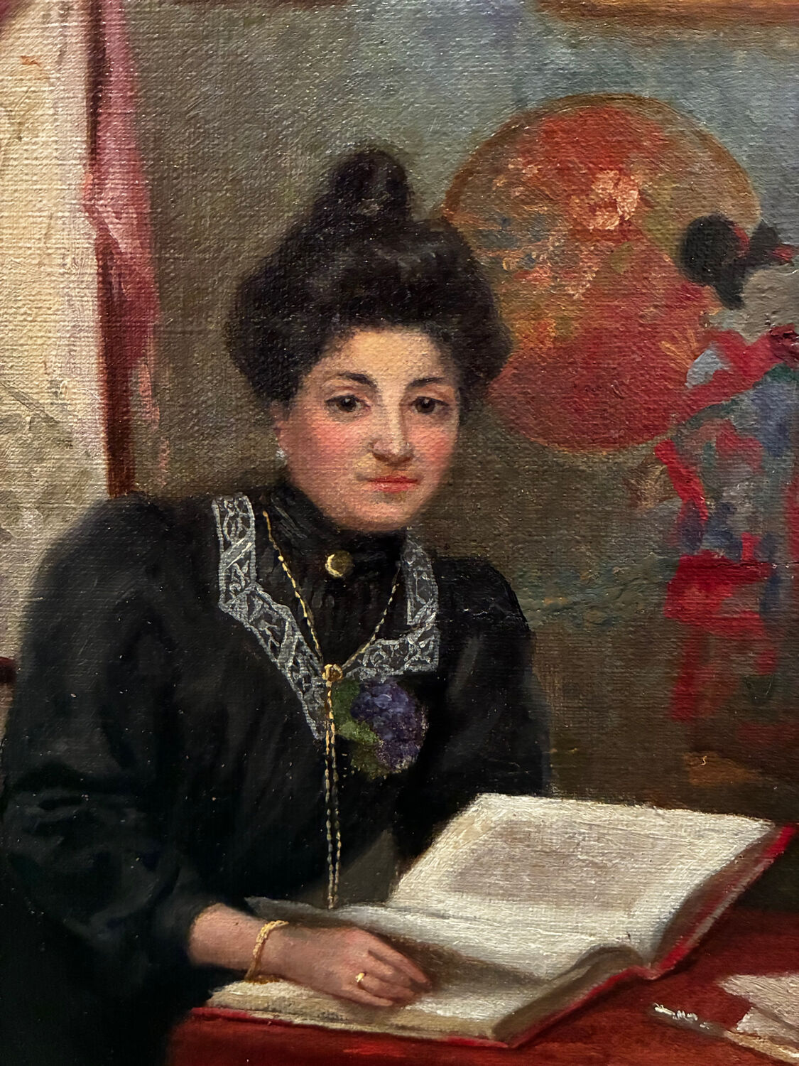 Interior scene, GP Masure, 1908