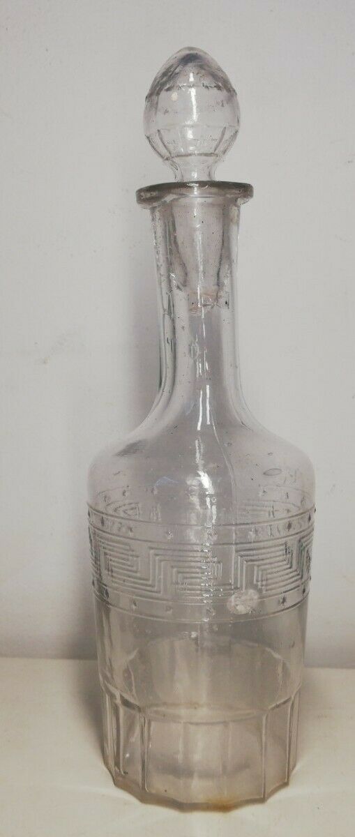 Vintage glass bottle