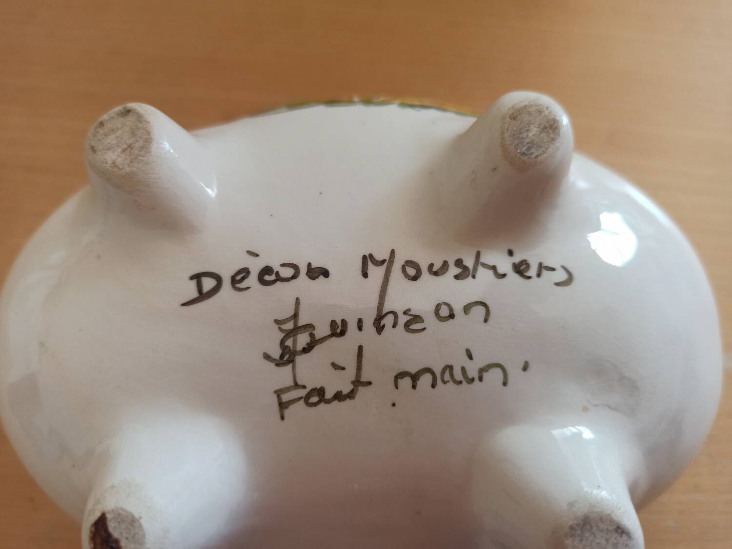 Small Moustiers Soup Tureen