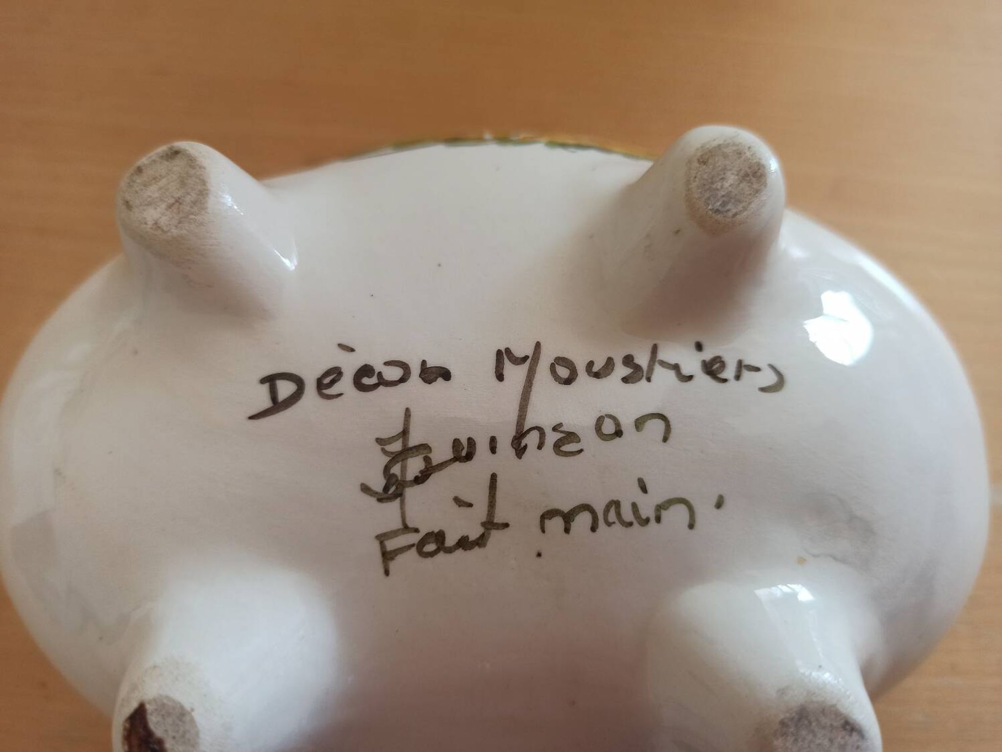 Small Moustiers Soup Tureen
