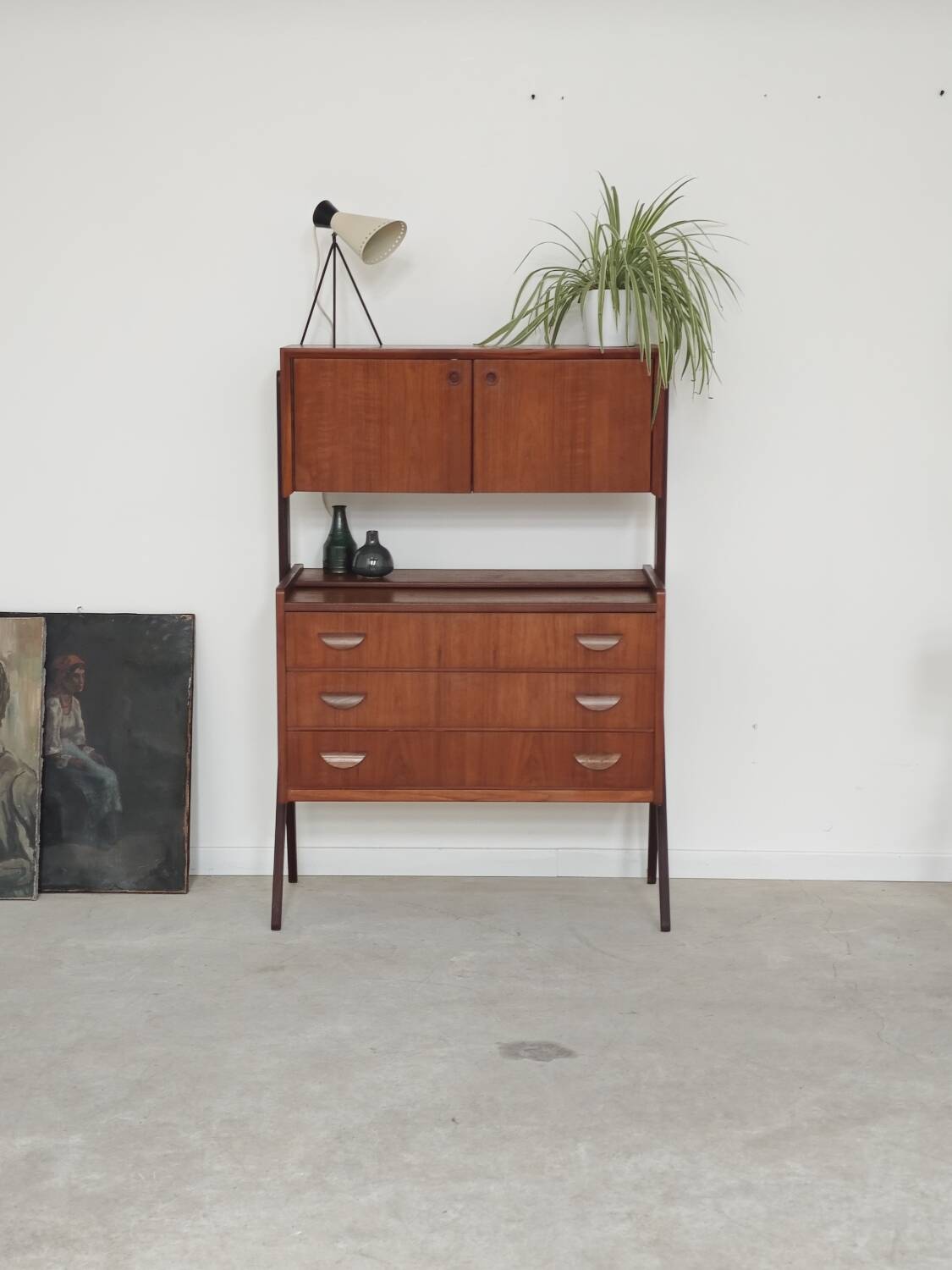 Coiffeuse/Bureau par Poul Volther pour Orum,  Samcom Danemark