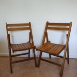 Vintage folding chairs