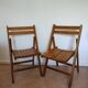 Vintage folding chairs