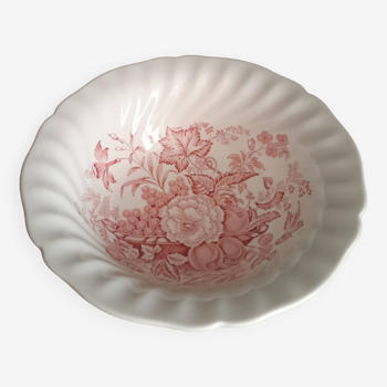 Très joli saladier en porcelaine anglaise en très bon état