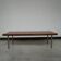 Coffee table, rosewood and chrome, 1960s