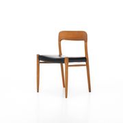 Set of 6 dining chairs by Niels O. Møller, Model 75