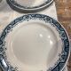 Lot of 6 flat plates Saint-Amand and Hamage model Morocco
