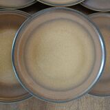 Dessert plates in Rigny sandstone