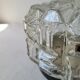 Cast glass ceiling lamp