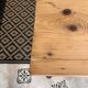 Vintage solid wood desk, 2 drawers