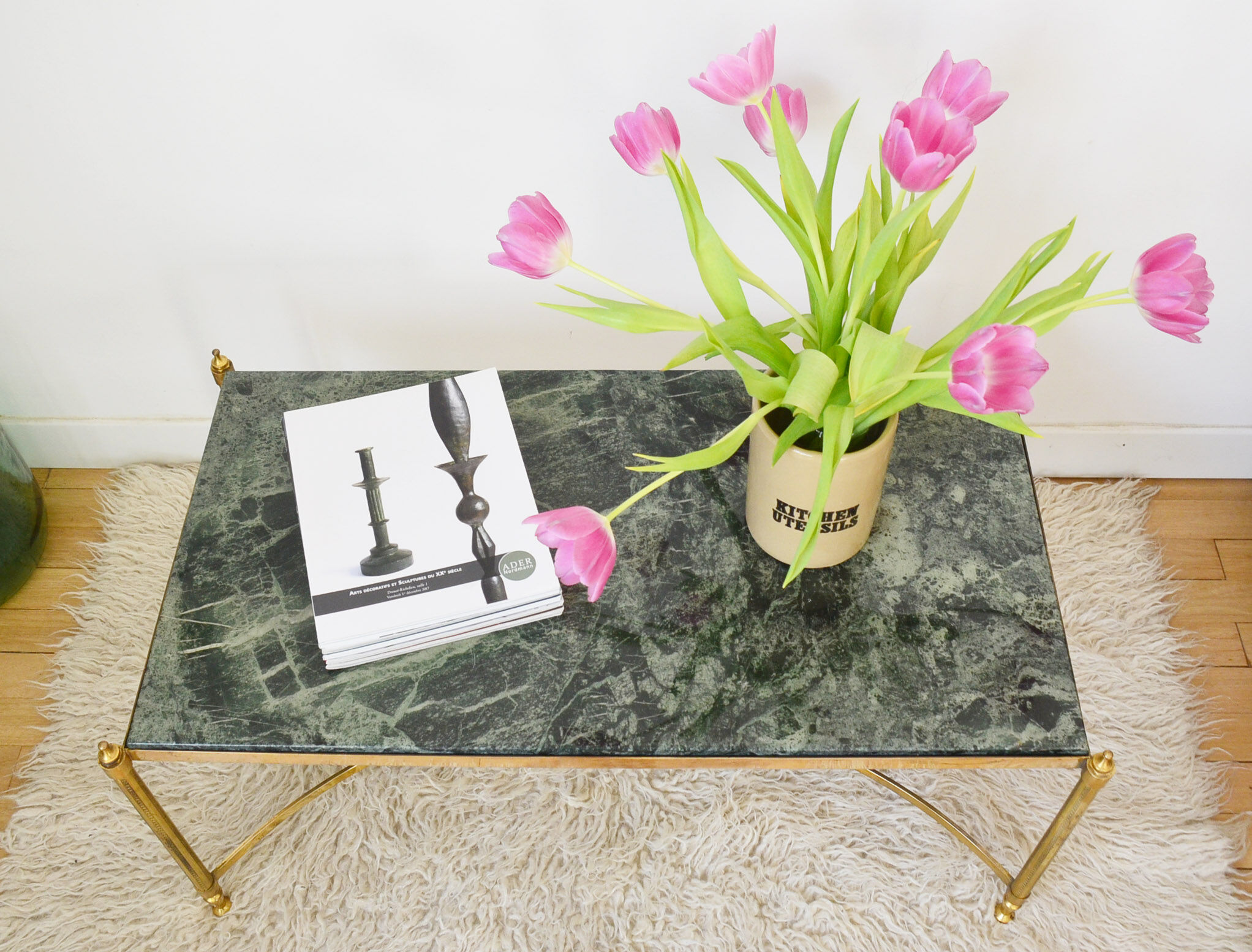 Coffee table marble 60
