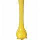 Vintage Soliflore in Lemon Yellow Opaline - Tulip Shape with Claw Feet -