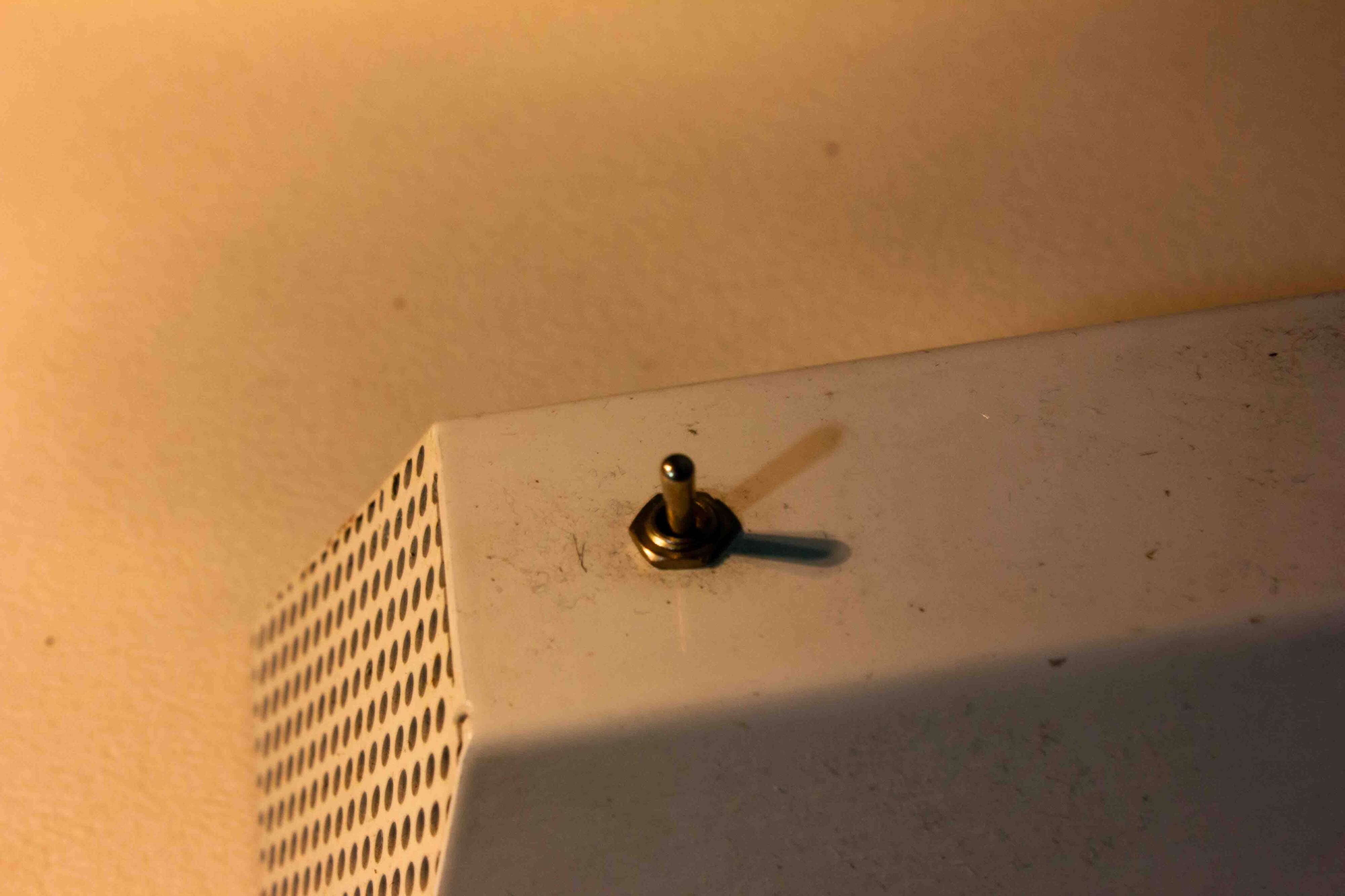 Functionalist geometrical desk lamp, France 1950s