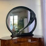 Art Deco round mirror