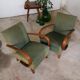 Pair of armchairs H72 by Jindrich Halabala for Ton - Thonet