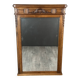 Carved wooden mirror, late 19th / early 20th century