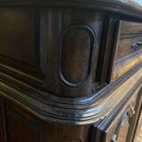 Louis XIV period hunting or wood paneling buffet