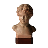 Bust of child of Henry Bargas