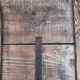 Wooden and metal military case, circa 1960