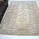 Tapis Oushak orange et beige sku 1153