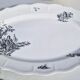 Salins earthenware table service model Chantal, 55 pieces.