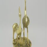 Brass herons
