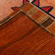 3x9 Somon Red & Dark Blue Hallway Runner Rug