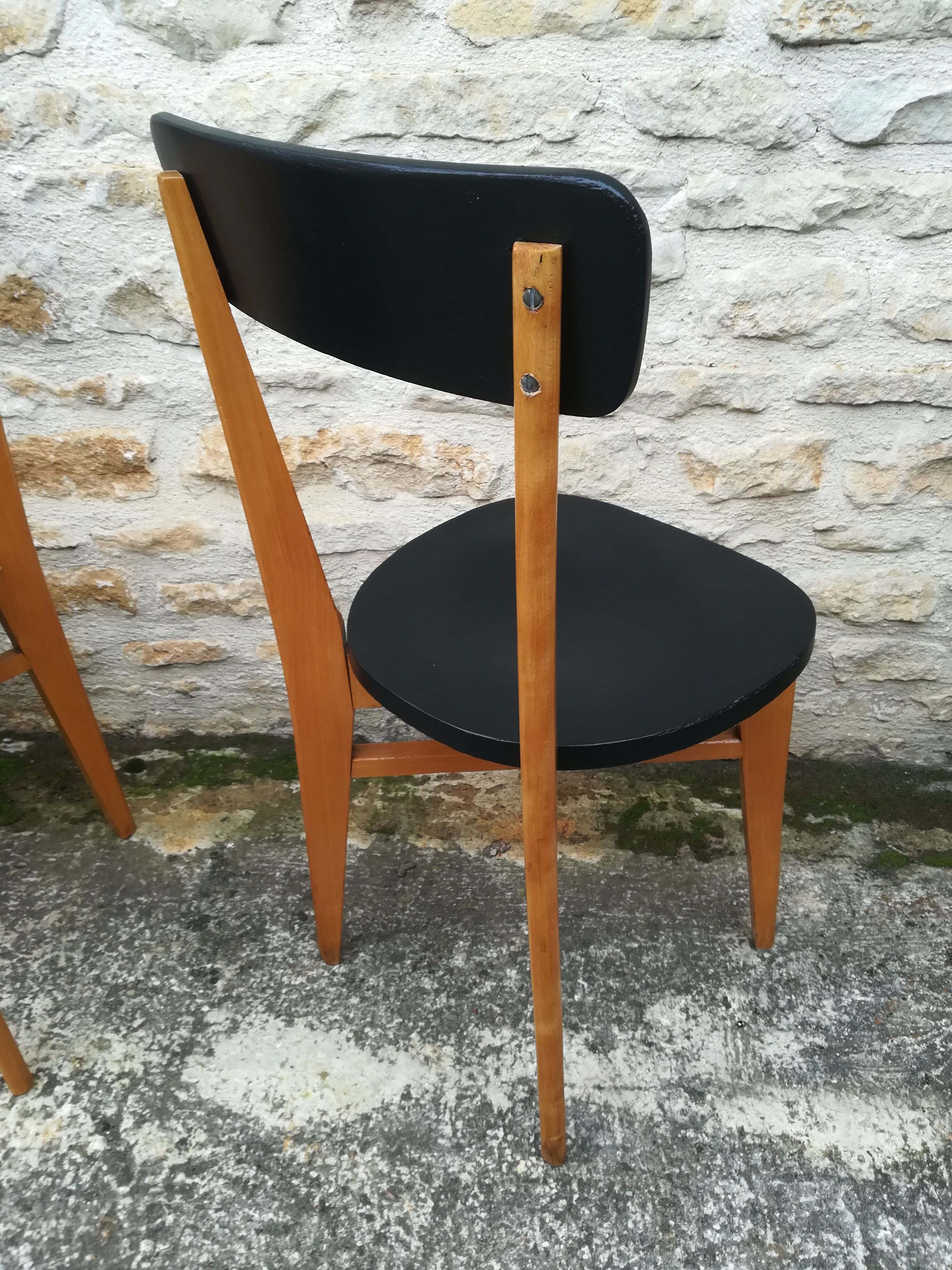 Set of 12 bistro chairs