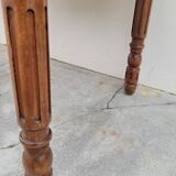 Old rustic farm table 2 drawers 1900s - 1m62