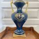 Antique large empire vase blue & gold jaguet pinon 40cm 2.6kg