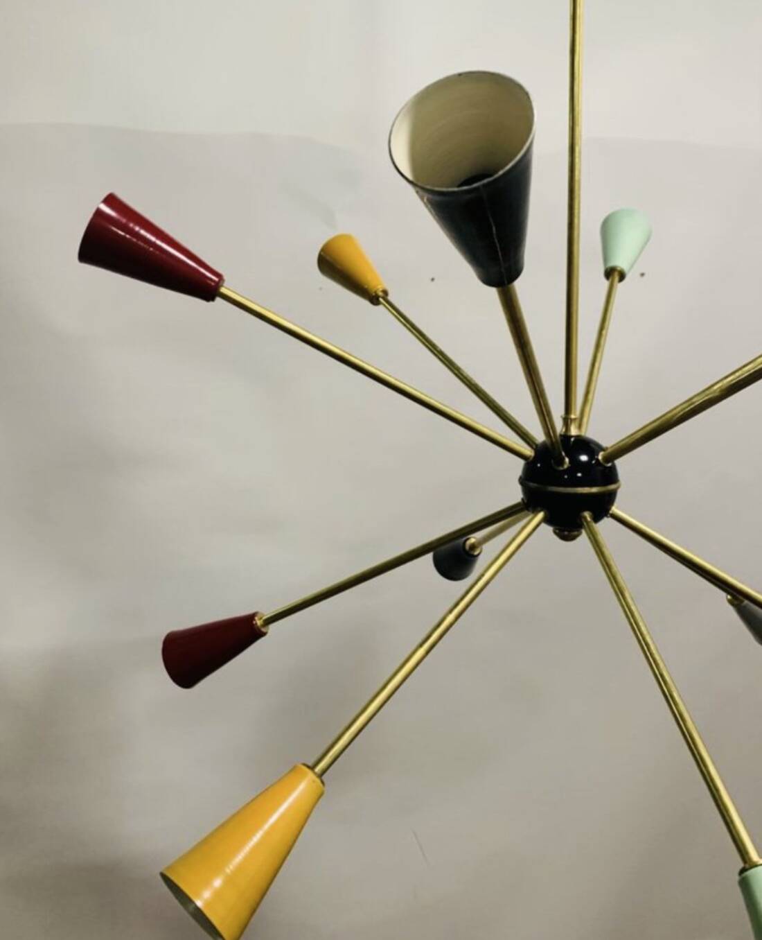 Sputnik Hanging Lamp from Stilnovo, 1950s