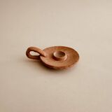 Terracotta candle holder