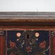 Antique painted chest with floral details (1870s) #32