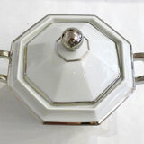 TLB Limoges Porcelain Art Deco Sugar