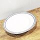 Dessert plate, St Amand & Hamage shower foot