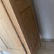Bonnetière en bois brut