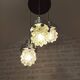Vintage waterfall pendant light