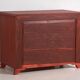 Commode ancienne en terre cuite rouge (vers 1920) #91