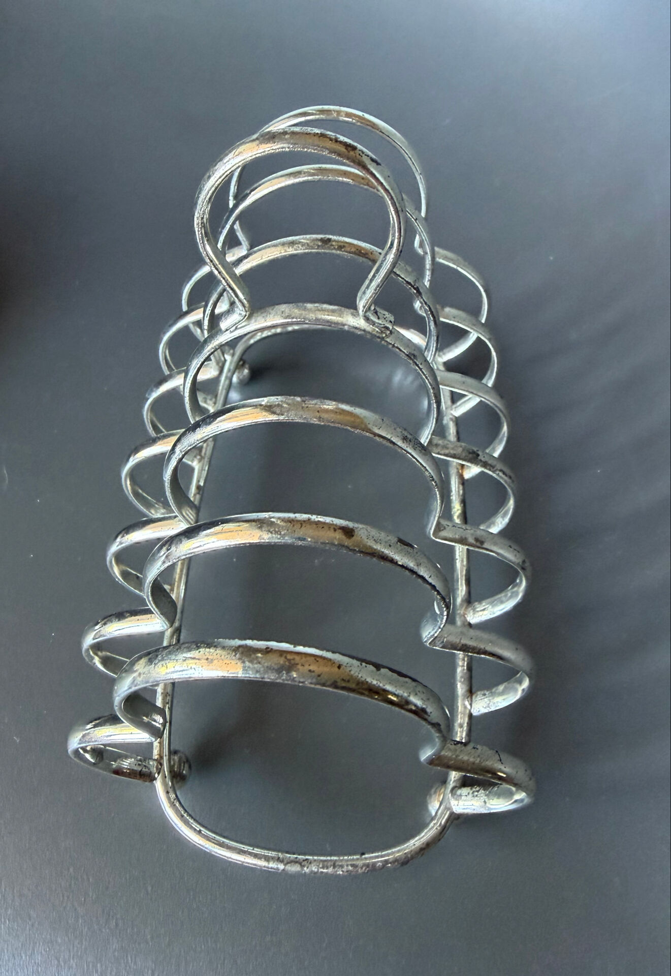 Shell Butter Dish & Vintage Toast Rack