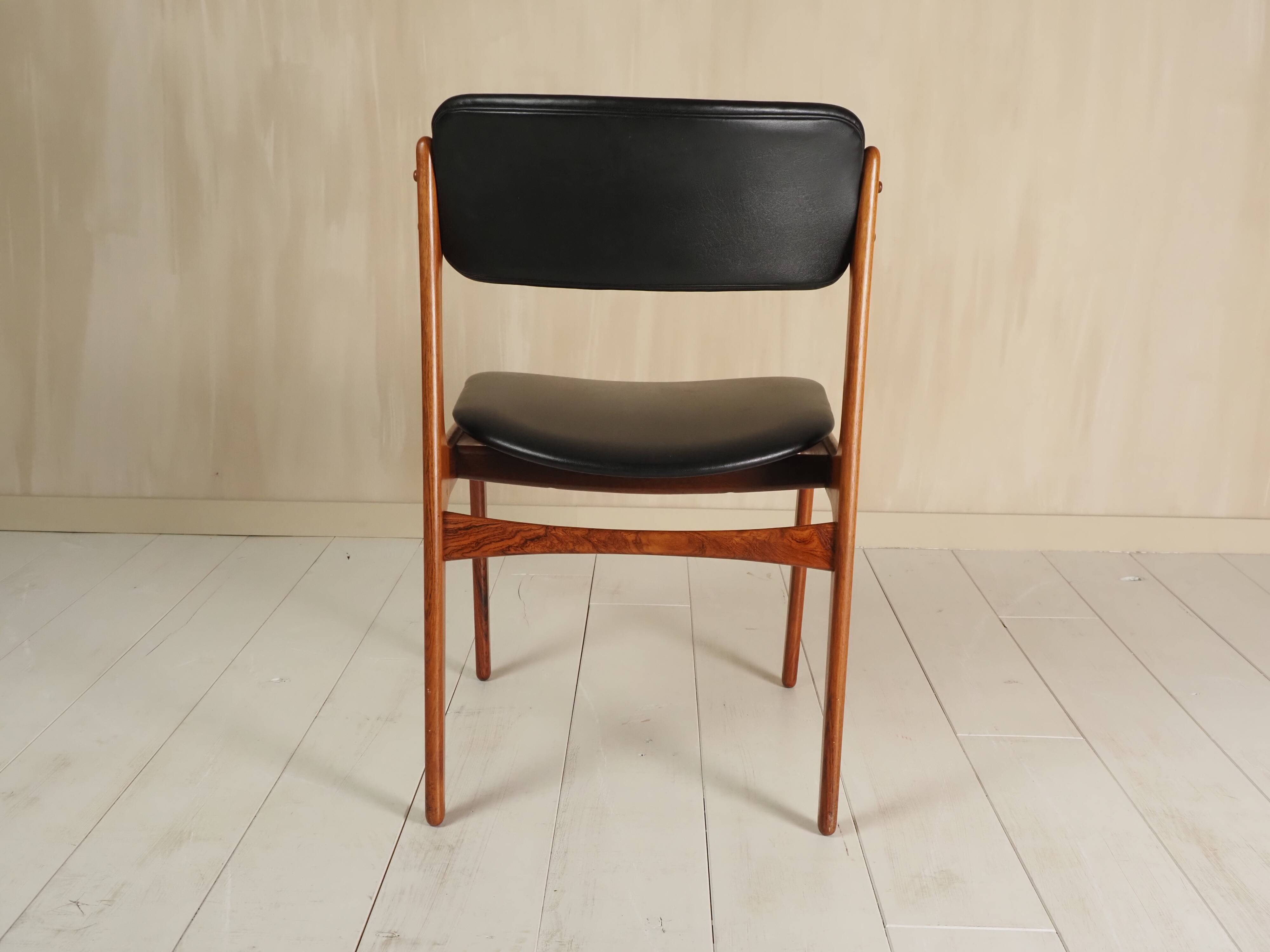 Model 49 dining chairs by Erik Buck for OD Møbler, 1960s