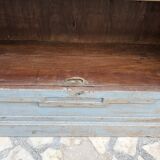 Ancienne armoire Art déco en teck birman