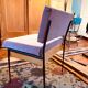 Fauteuil années 60 pieds compas