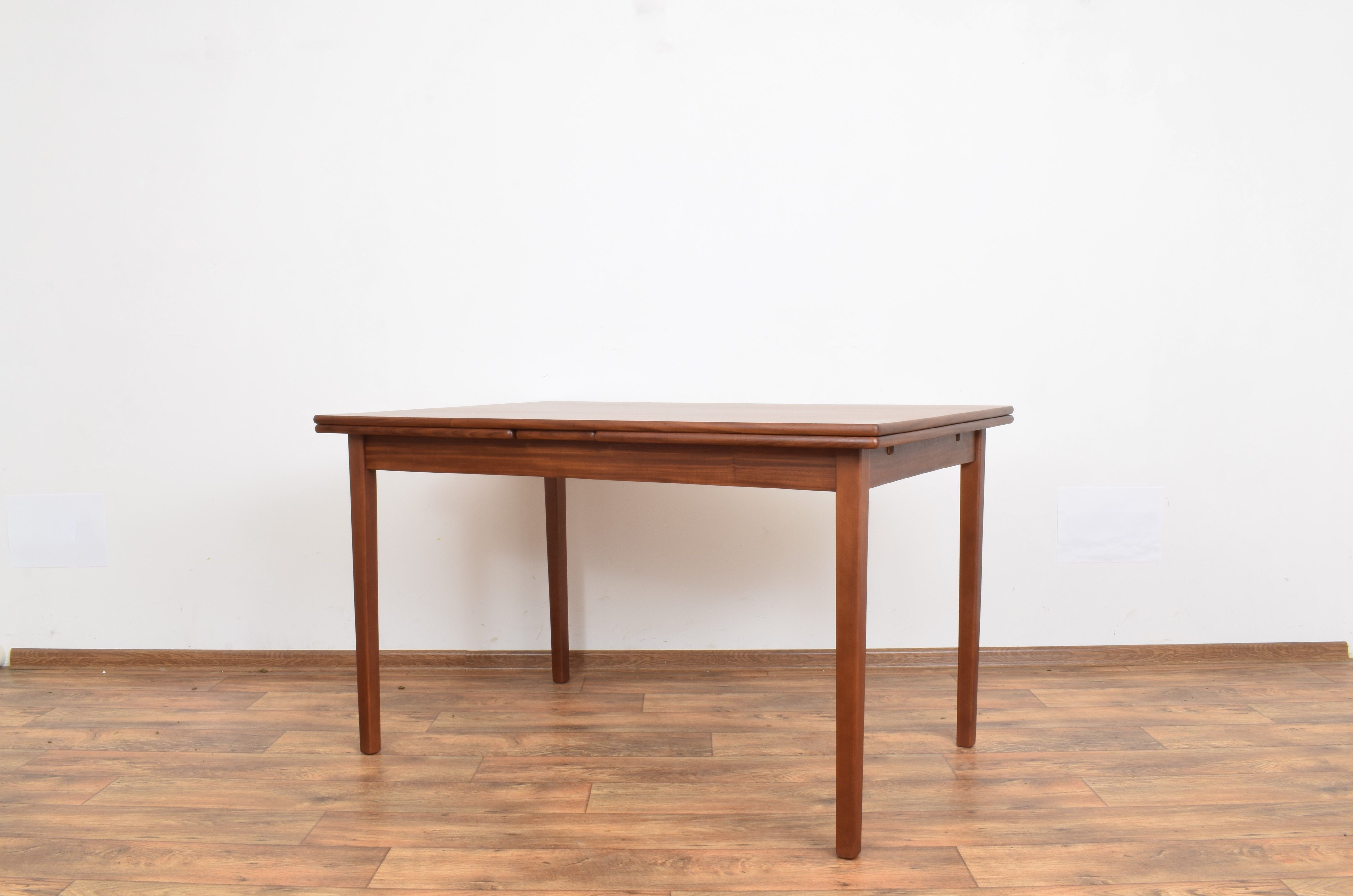 Danish teak extendable dining table, 1960s