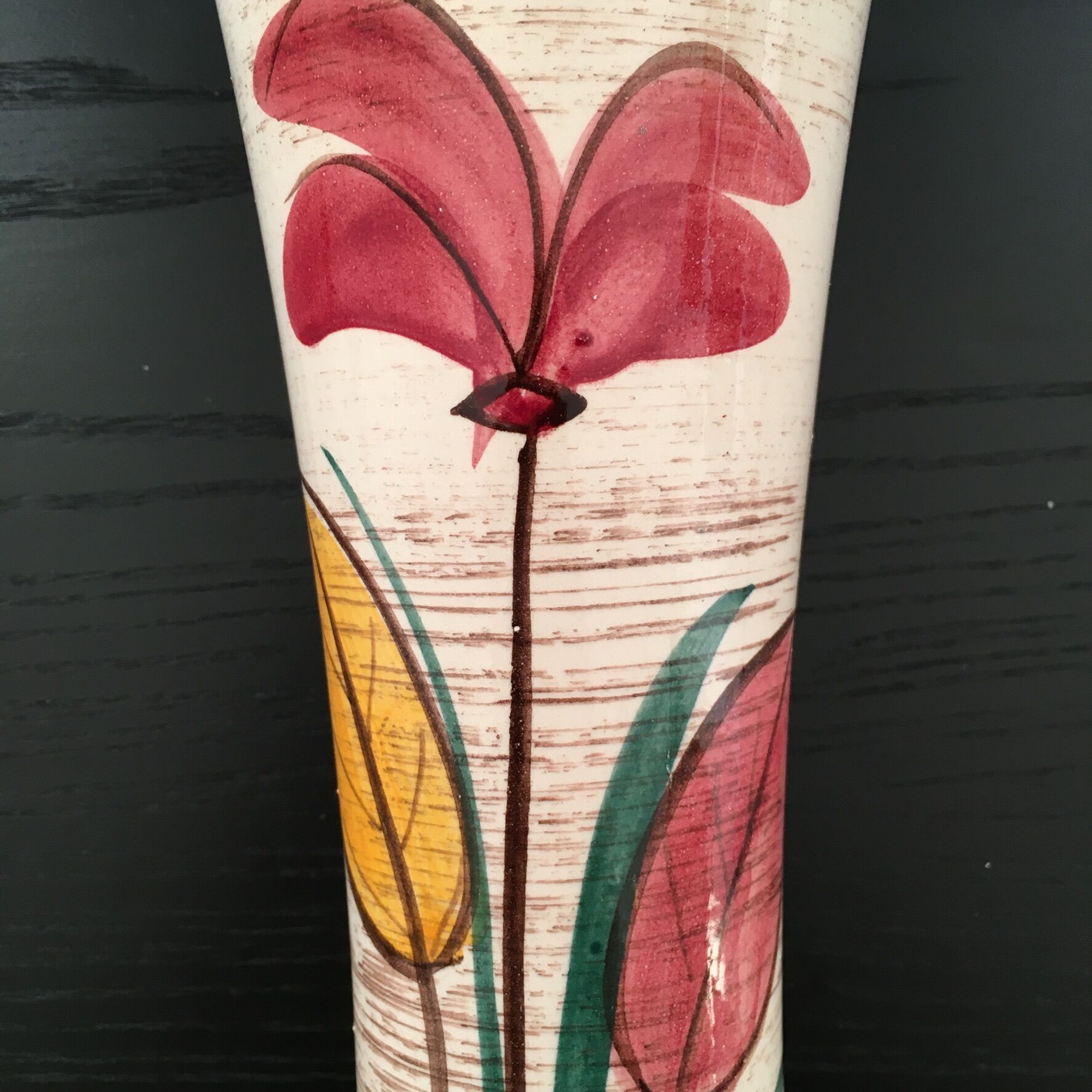 Vase decoration 50's