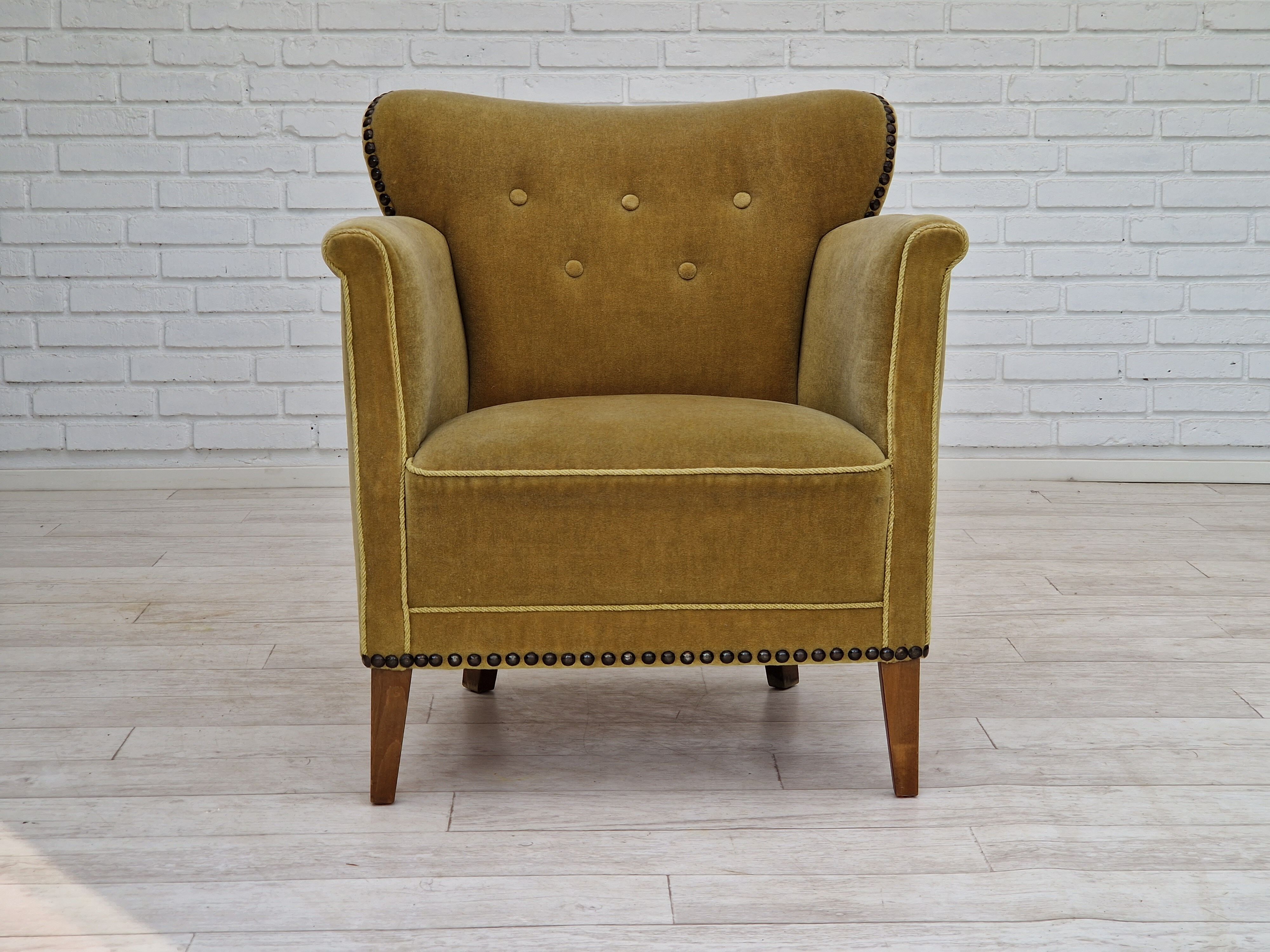 1960s, Danish lounge chair