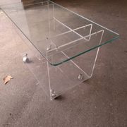 David Lange rolling table for Roche Bobois